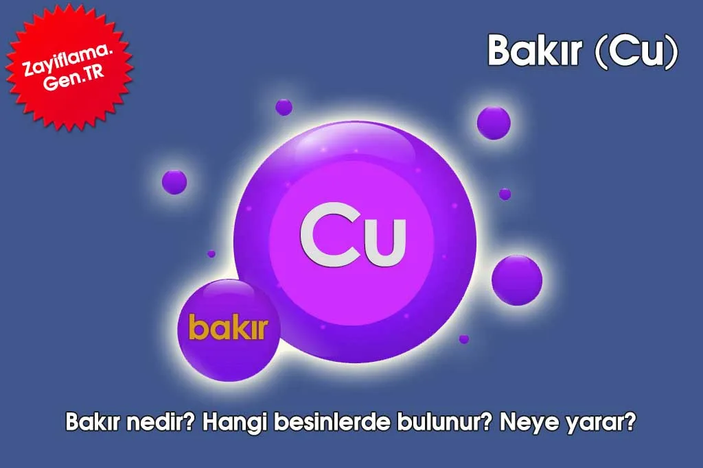 Bakır Nedir? Sağlığa Faydaları ve Zararları Nelerdir?