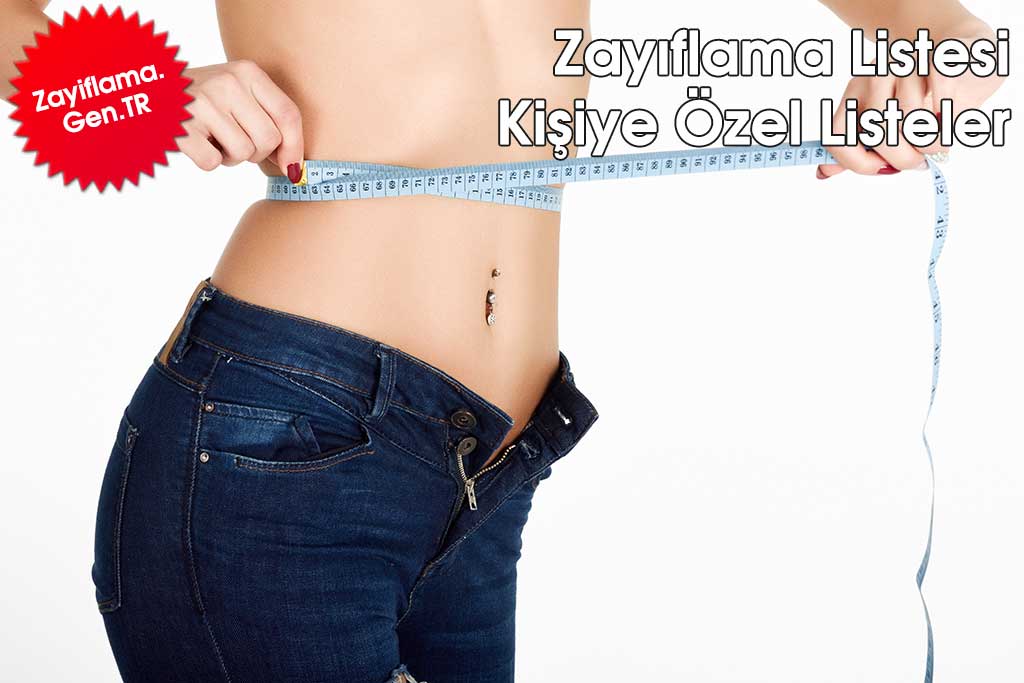 Zayıflama Listesi