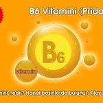 B6 Vitamini (Pridoksin)