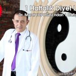 1 Haftalık Dr. Murat Topoğlu Diyeti